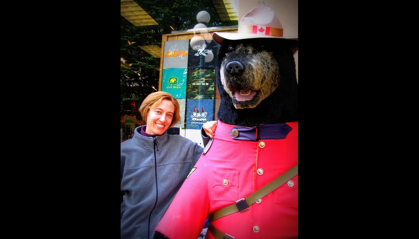 photo of Canadian friend