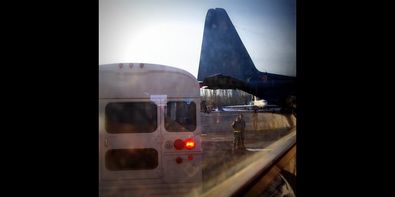 photo of Afghanistan Entry via C-130