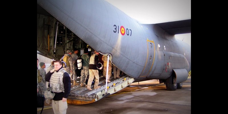 photo of Afghanistan Entry via C-130